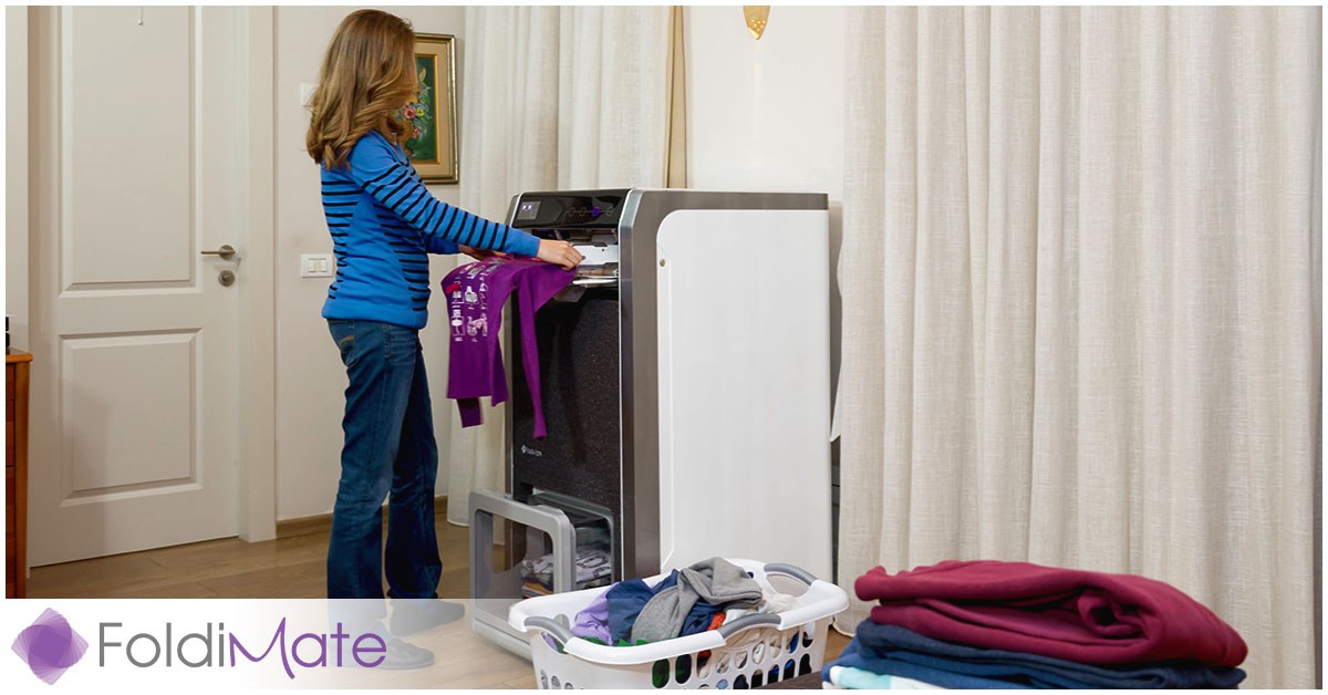 The Foldimate Automatically Folds All Your Laundry